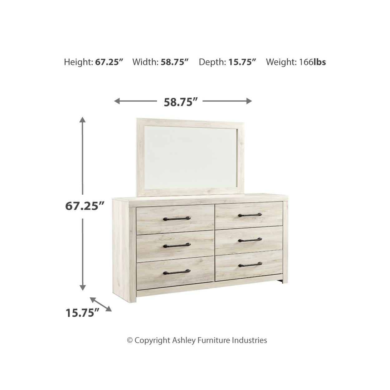  Signature Design by Ashley Cambeck B192B74 6 pc Queen Panel Bedroom Set IMAGE 14