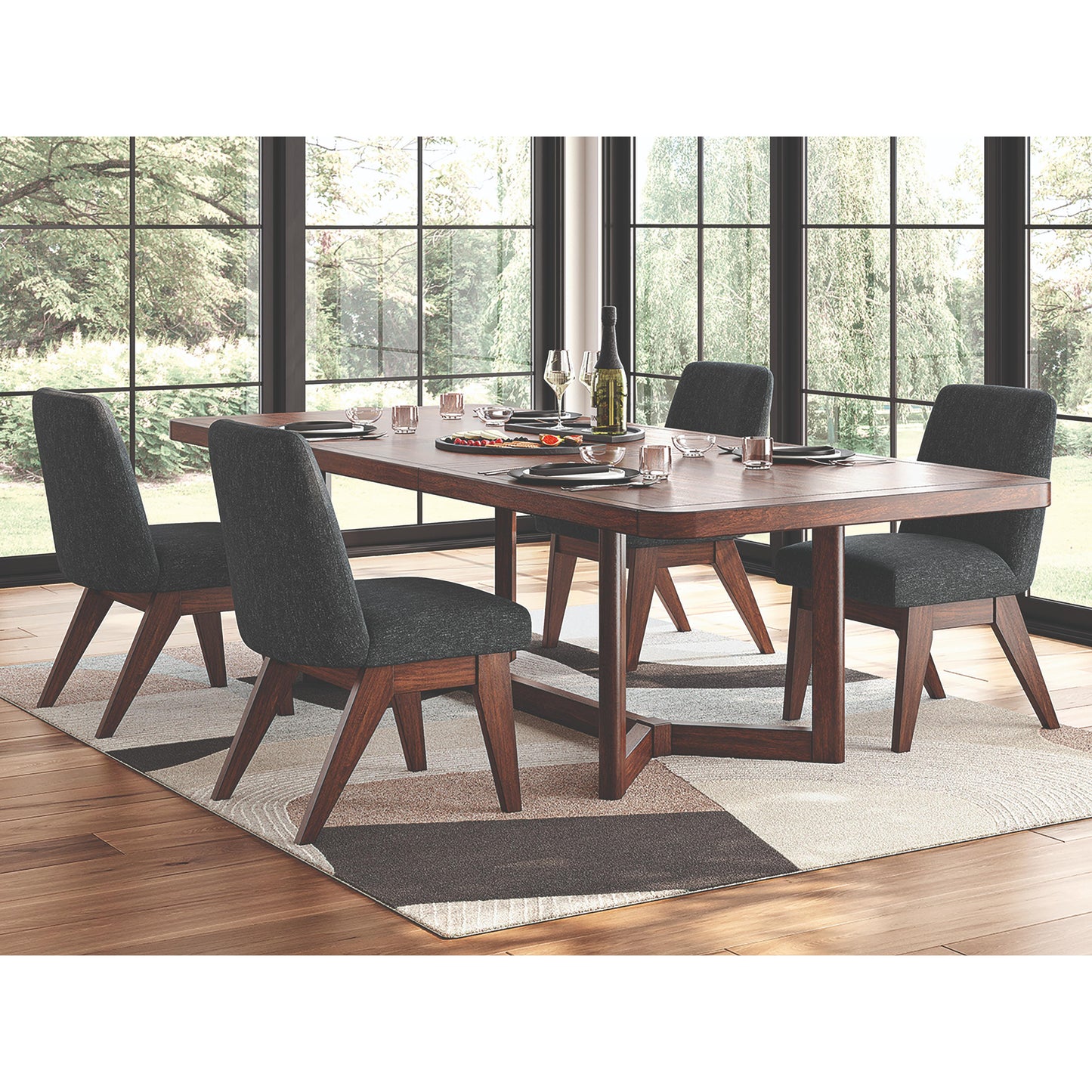  Signature Design by Ashley Dilenno PCD857 5 pc Dining Set IMAGE 1