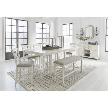  Signature Design by Ashley Robbinsdale D642D2 6 pc Counter Height Dining Set IMAGE 1