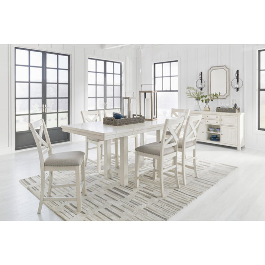  Signature Design by Ashley Robbinsdale D642D5 7 pc Counter Height Dining Set IMAGE 1
