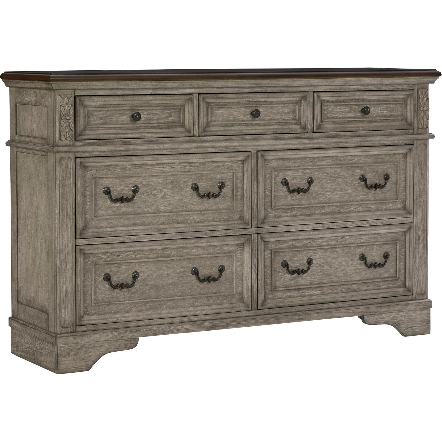  Signature Design by Ashley Lodenbay B751B9 7 pc Queen Panel Bedroom Set IMAGE 3
