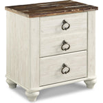  Signature Design by Ashley Willowton B267B57 7 pc Queen Sleigh Bedroom Set IMAGE 5