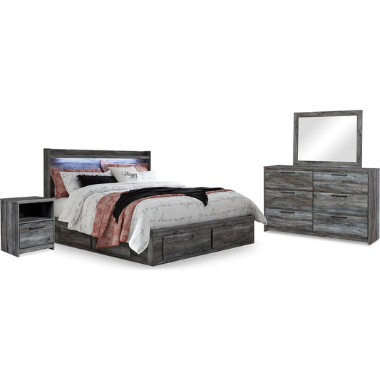  Signature Design by Ashley Baystorm B221B72 7 pc King Panel Bedroom Set IMAGE 1