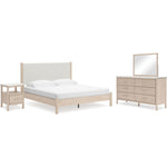  Signature Design by Ashley Cadmori B2615B19 6 pc King Panel Bedroom Set IMAGE 1