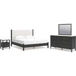  Signature Design by Ashley Cadmori B2616B10 6 pc King Panel Bedroom Set IMAGE 1