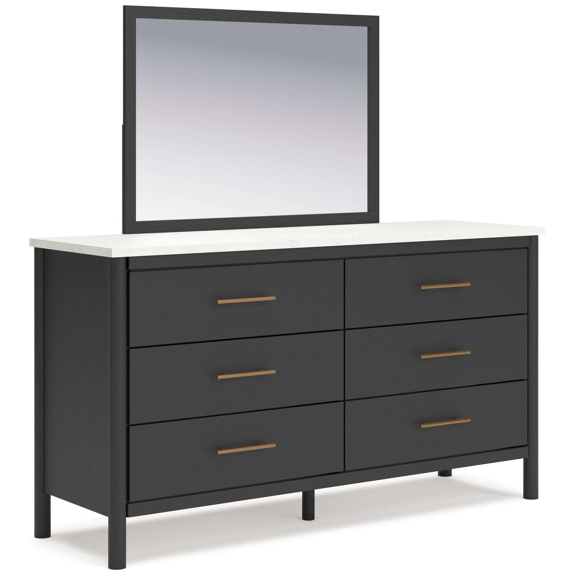  Signature Design by Ashley Cadmori B2616B10 6 pc King Panel Bedroom Set IMAGE 3
