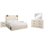  Signature Design by Ashley Cambeck B192B103 7 pc King Storage Panel Bedroom Set IMAGE 1
