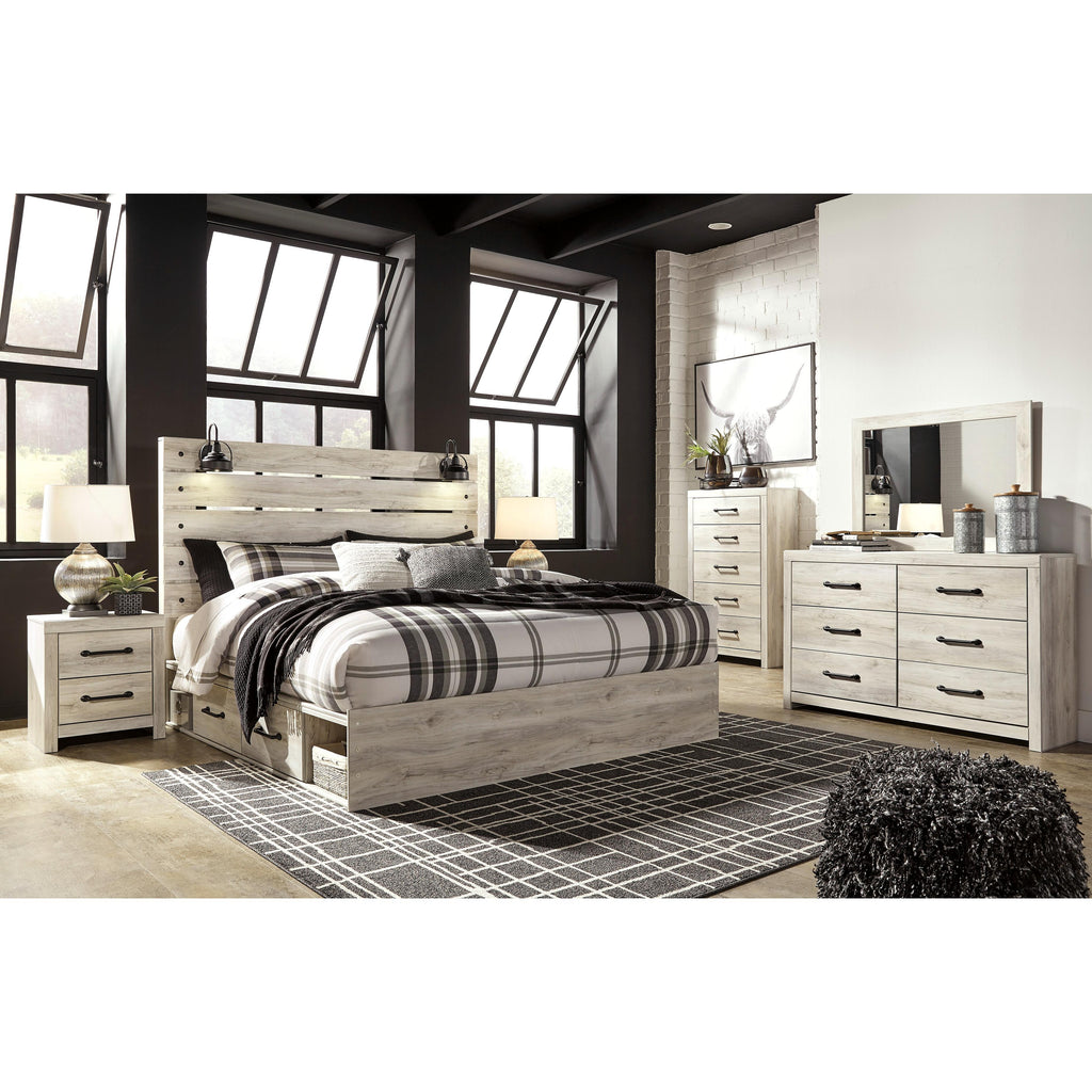  Signature Design by Ashley Cambeck B192B83 8 pc King Storage Panel Bedroom Set IMAGE 1
