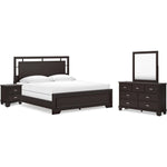  Signature Design by Ashley Covetown B441B15 6 pc King Panel Bedroom Set IMAGE 1