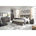  Signature Design by Ashley Drystan B211B80 8 pc King Bookcase Bedroom Set IMAGE 1