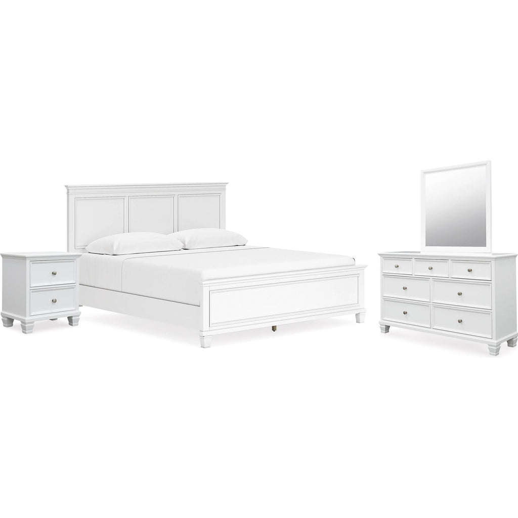  Signature Design by Ashley Fortman B680B17 6 pc King Panel Bedroom Set IMAGE 1