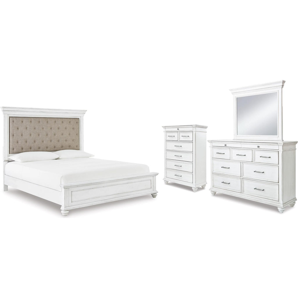  Benchcraft Kanwyn B777B23 6 pc California King Panel Bedroom Set IMAGE 1