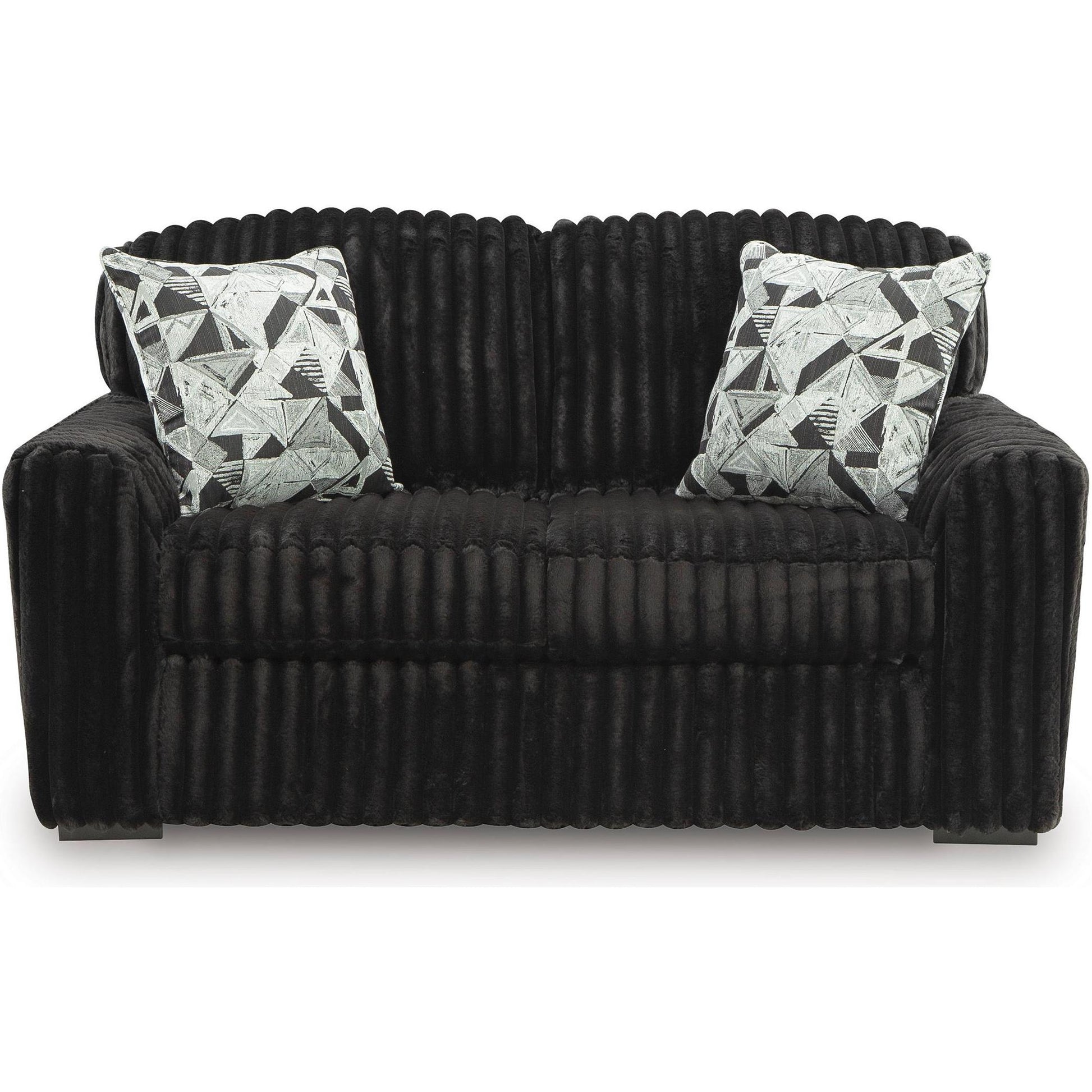  Signature Design by Ashley Midnight-Madness 98103 2 pc Living Room Set - Onyx IMAGE 3