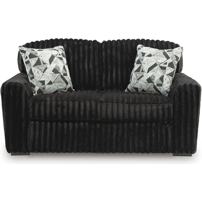  Signature Design by Ashley Midnight-Madness 98103 2 pc Living Room Set - Onyx IMAGE 3