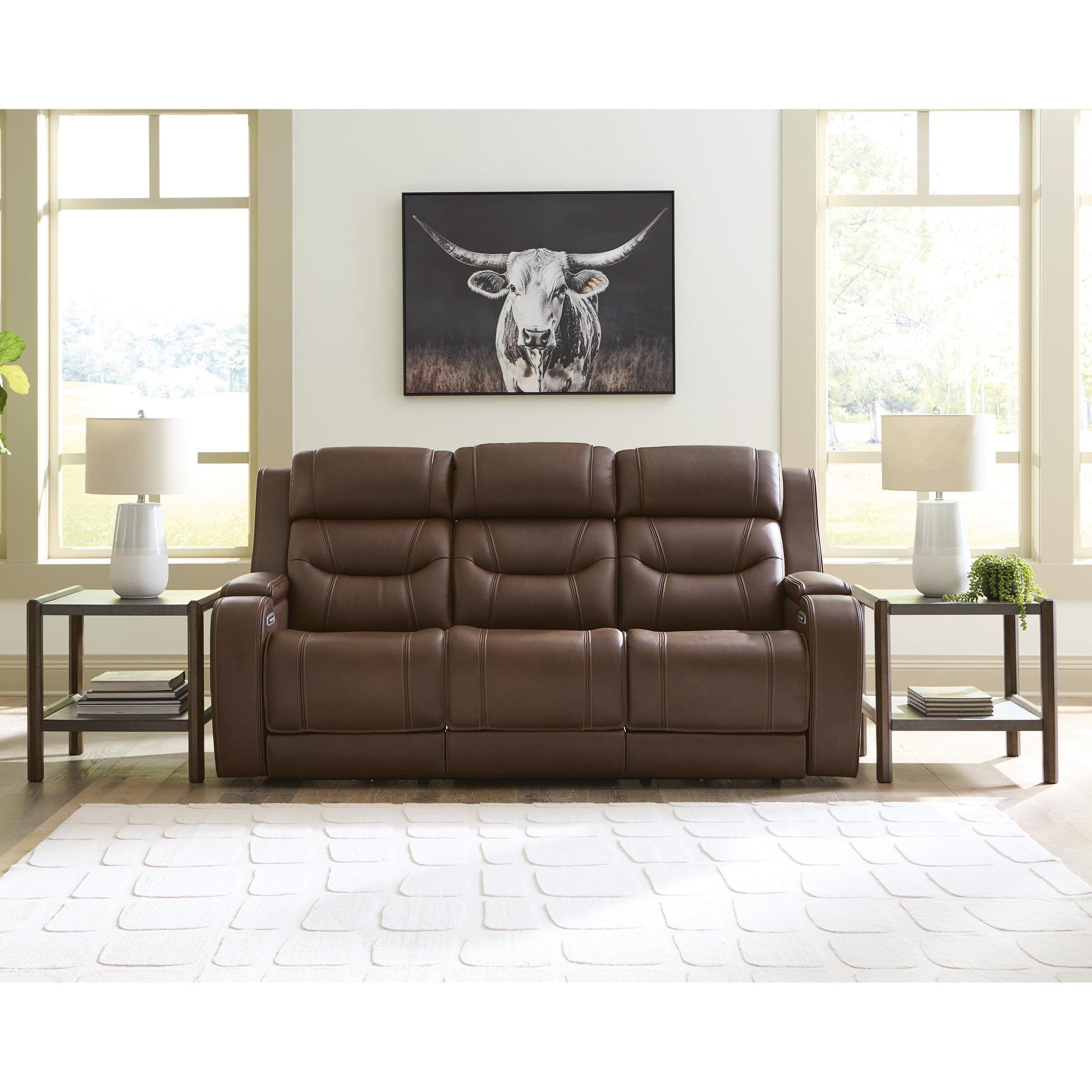  Signature Design by Ashley Knightington PCU11602 2 pc Power Reclining Living Room Set IMAGE 3