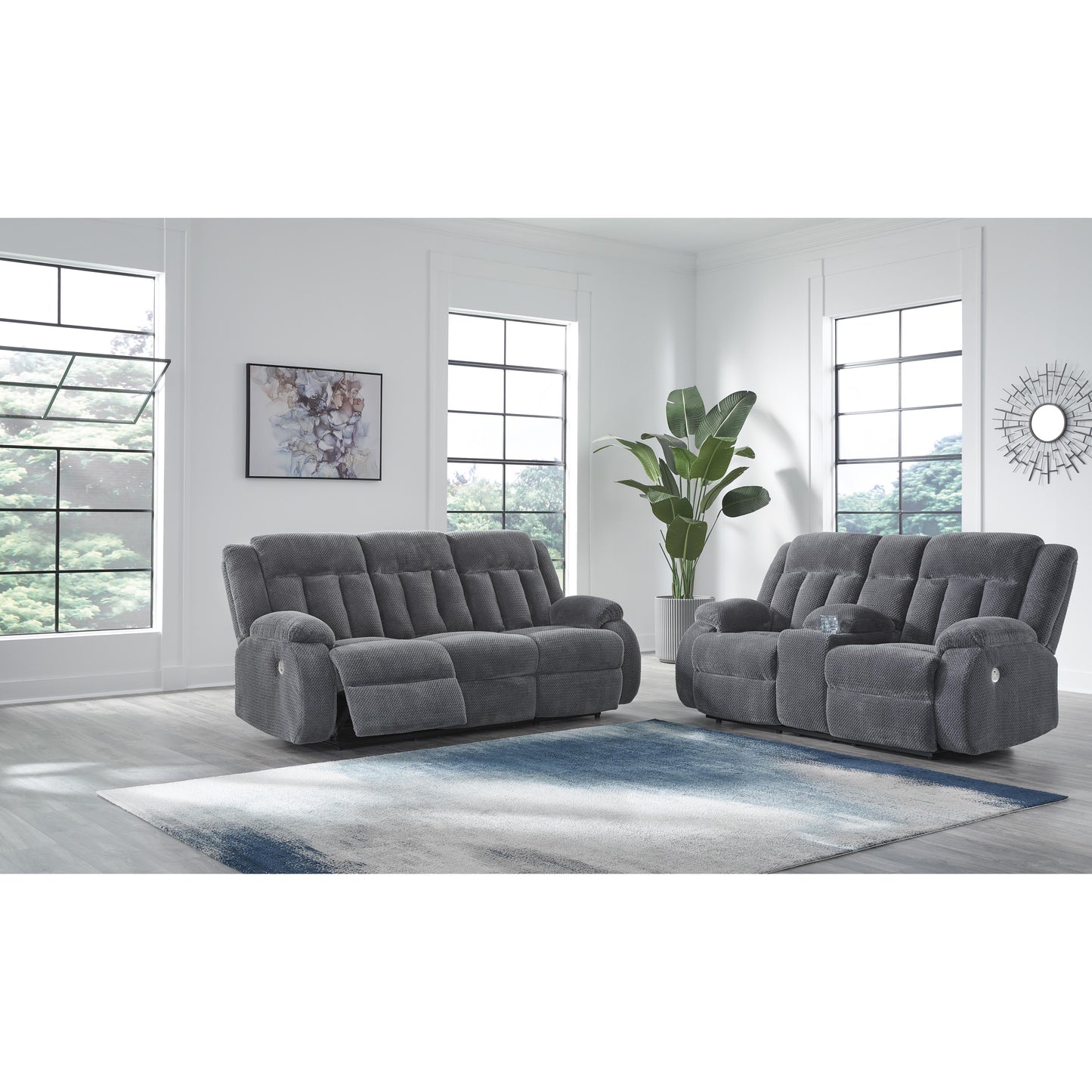  Signature Design by Ashley Observation PC21405 2 pc Power Reclining Living Room Set IMAGE 1
