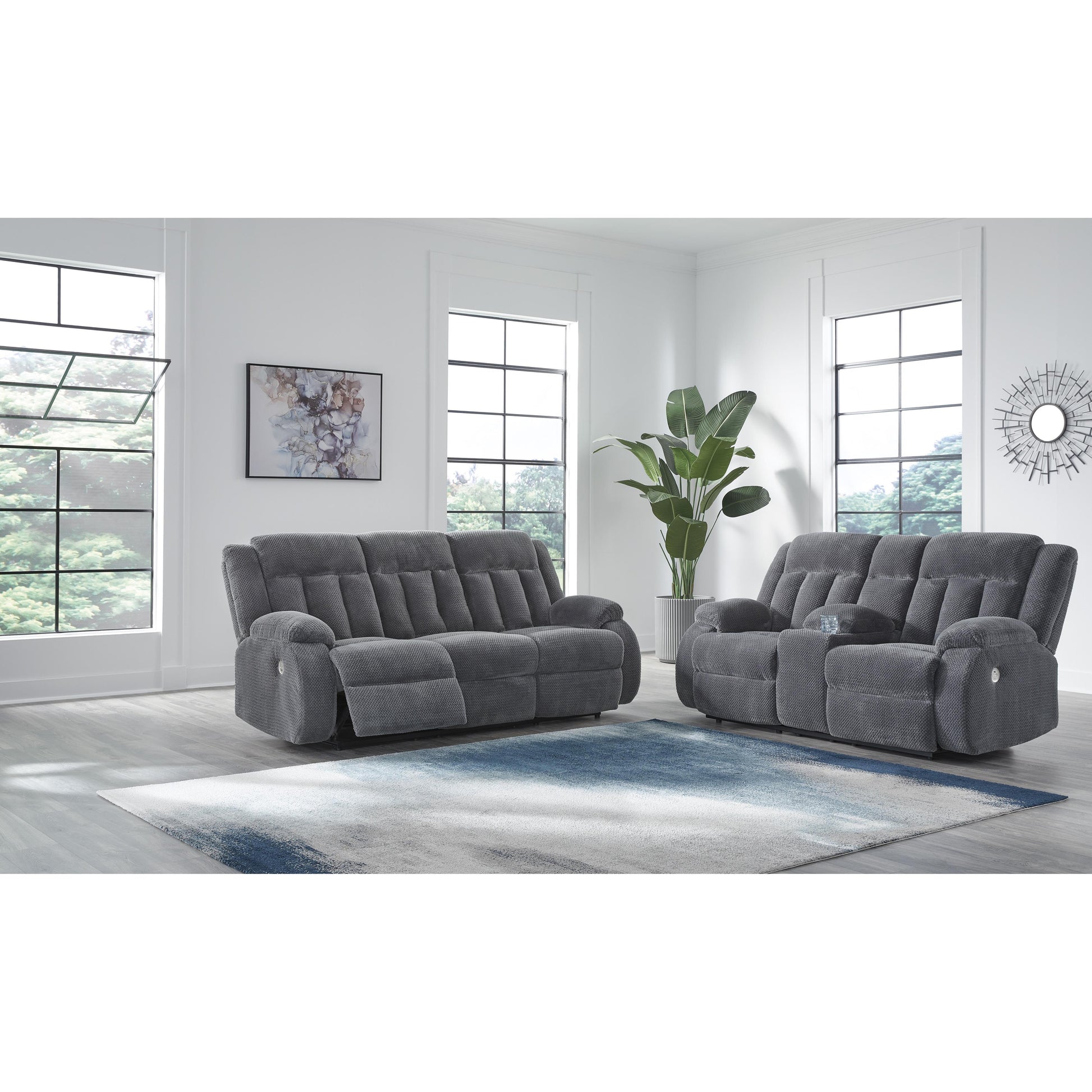  Signature Design by Ashley Observation PC21405 2 pc Power Reclining Living Room Set IMAGE 1