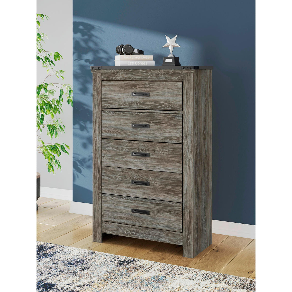  Signature Design by Ashley Frandern B4480 8 pc Queen Panel Bedroom Set IMAGE 3