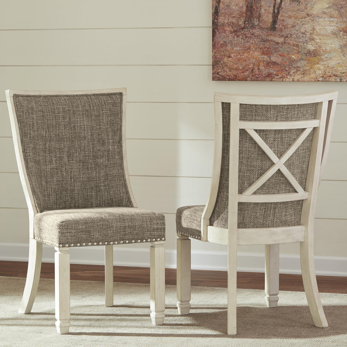  Signature Design by Ashley Bolanburg Dining Chair D647-02 IMAGE 3