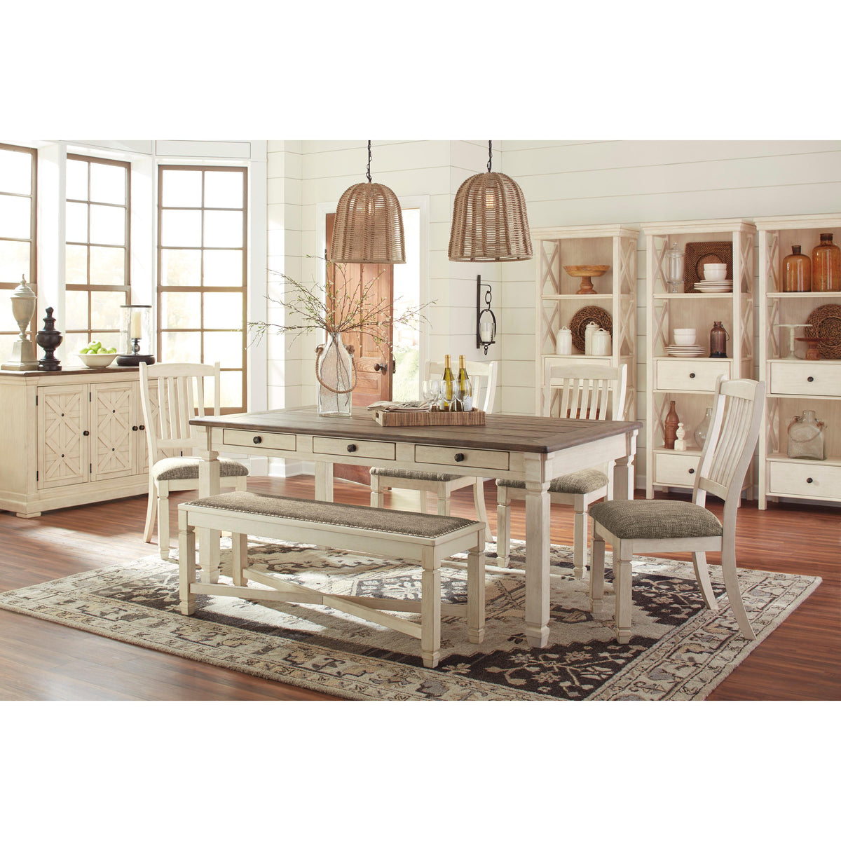  Signature Design by Ashley Bolanburg Dining Table D647-25 IMAGE 11