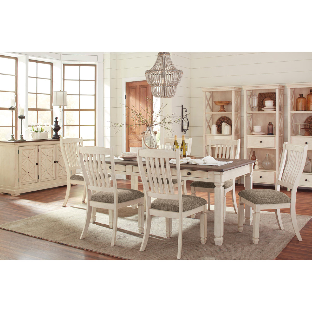  Signature Design by Ashley Bolanburg Dining Table D647-25 IMAGE 3