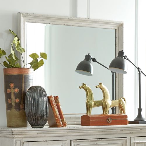 Big Valley Mirror White
