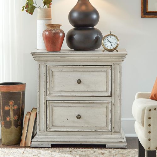 Big Valley Nightstand White