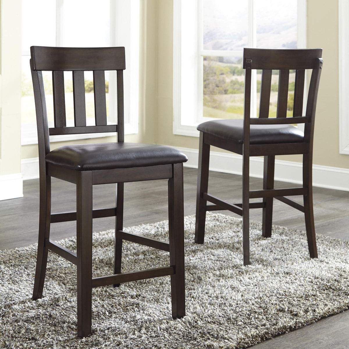  Signature Design by Ashley Haddigan Counter Height Stool D596-124 IMAGE 2