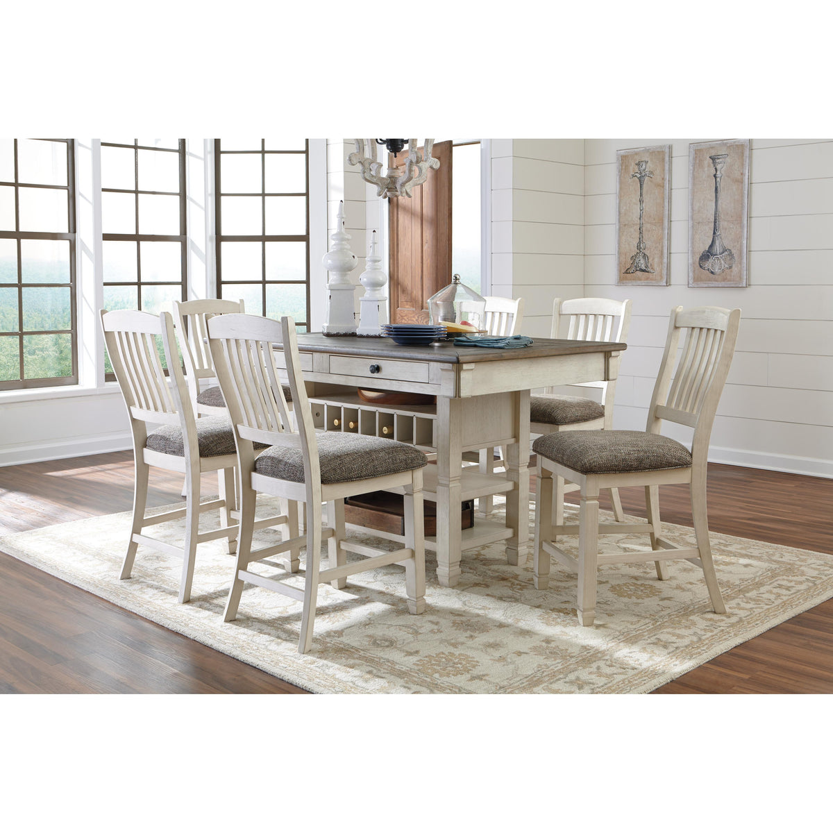  Signature Design by Ashley Bolanburg Counter Height Stool D647-124 IMAGE 5