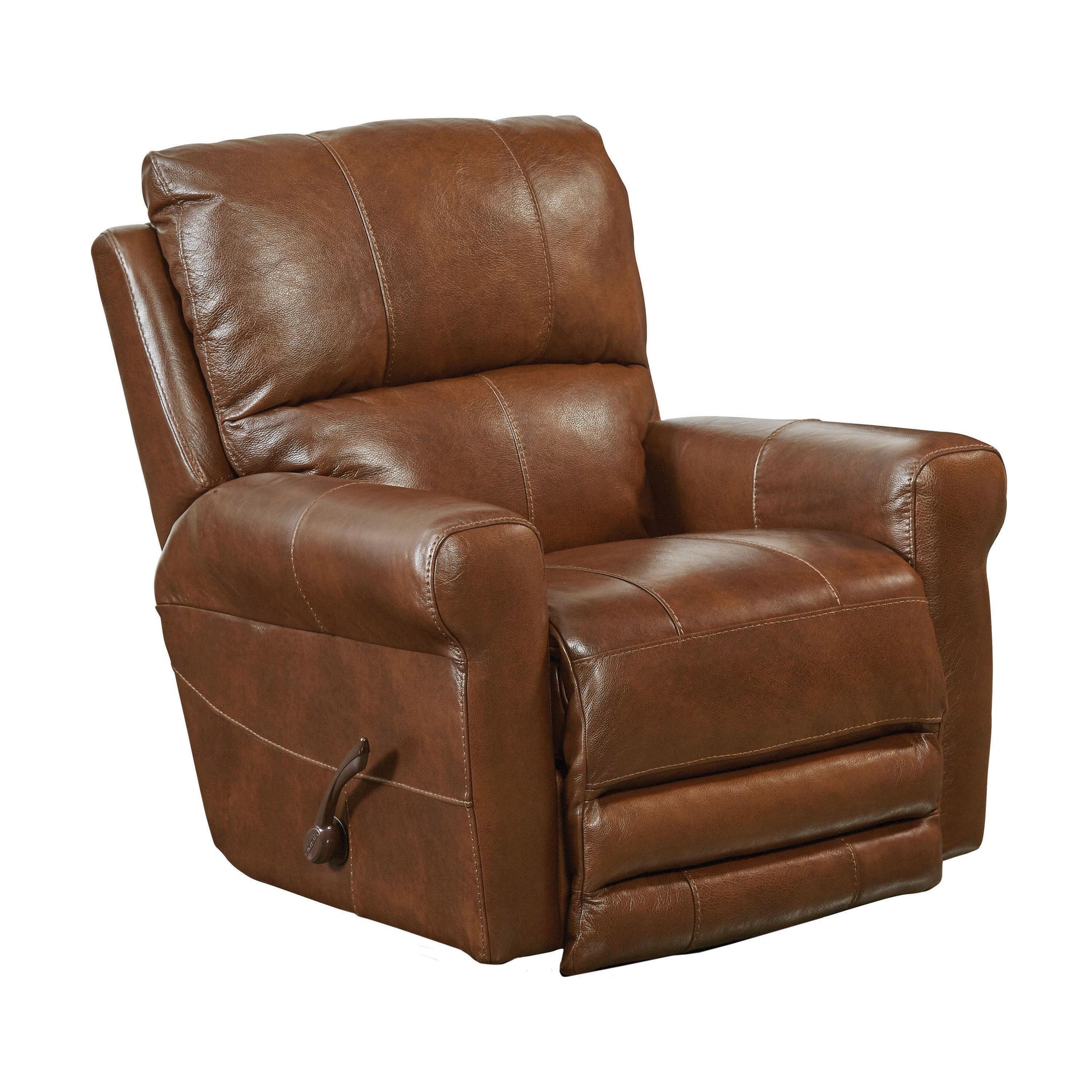  Catnapper Hoffner Swivel Glider Leather Recliner 4766-5 1283-29/3083-29 IMAGE 1