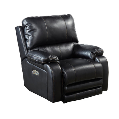  Catnapper Thornton Power Leather Look Recliner 64762-7 1152-08/1252-08 IMAGE 1