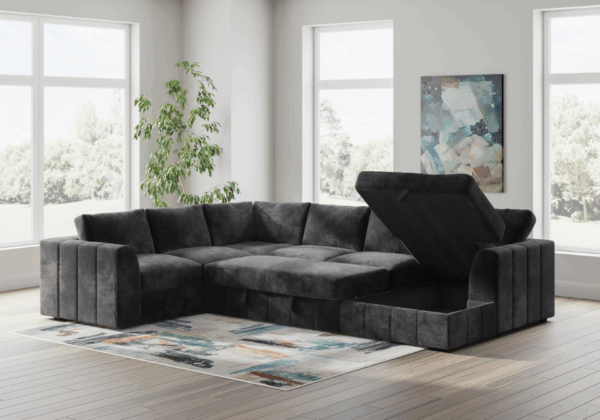 Sleeper Sectional 4 pc 684