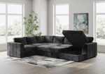 Sleeper Sectional 4 pc 684
