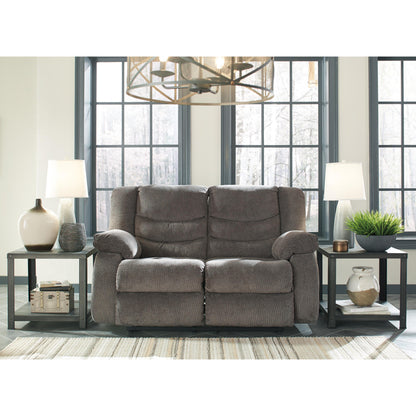  Signature Design by Ashley Tulen Reclining Fabric Loveseat 9860686 IMAGE 3
