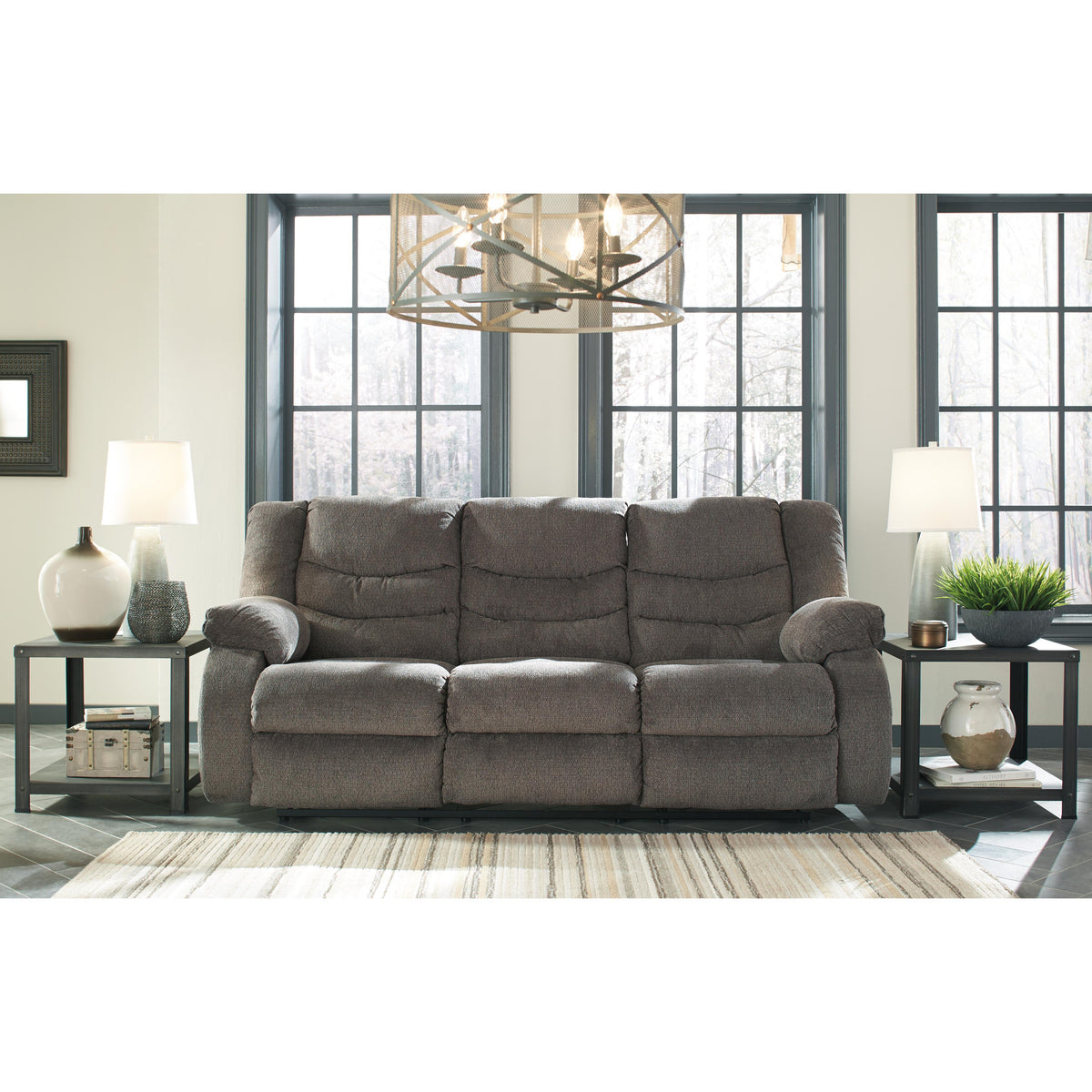  Signature Design by Ashley Tulen Reclining Fabric Sofa 9860688 IMAGE 3