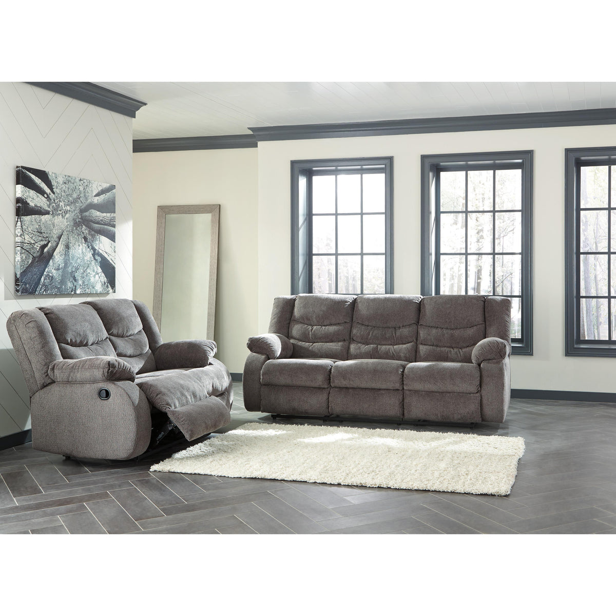  Signature Design by Ashley Tulen Reclining Fabric Sofa 9860688 IMAGE 9