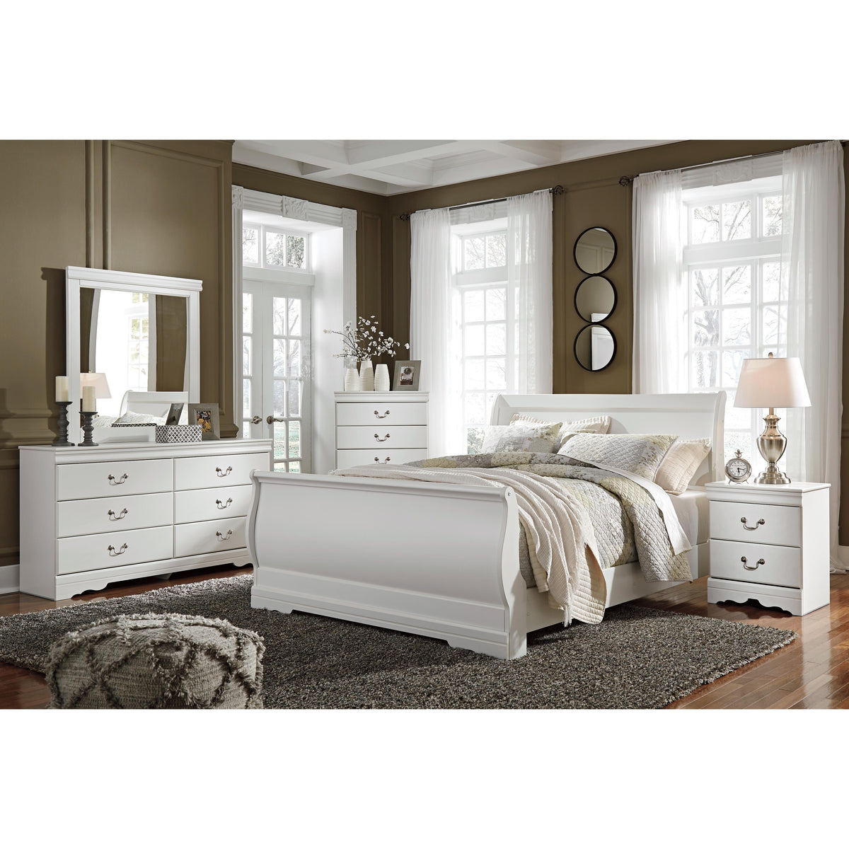  Signature Design by Ashley Anarasia Dresser Mirror B129-36 IMAGE 6