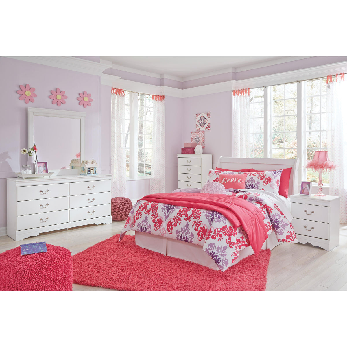  Signature Design by Ashley Anarasia 2-Drawer Nightstand B129-92 IMAGE 11