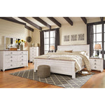 Signature Design by Ashley Willowton California King Panel Bed B267-58/B267-56/B267-94 IMAGE 3