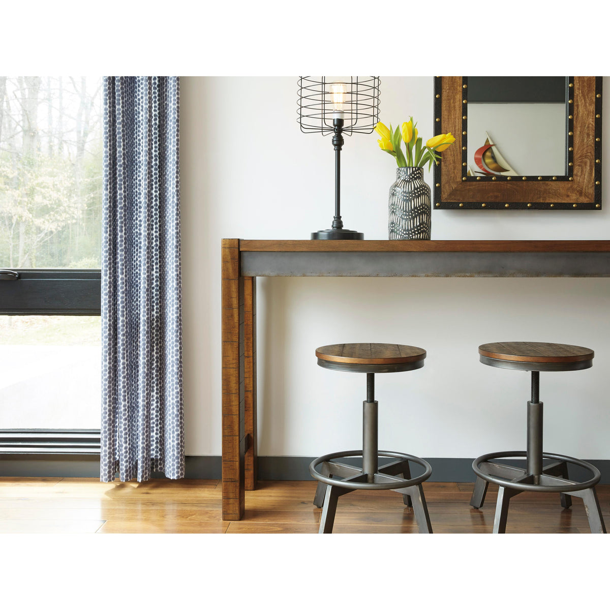  Signature Design by Ashley Torjin Adjustable Height Stool D440-024 IMAGE 4