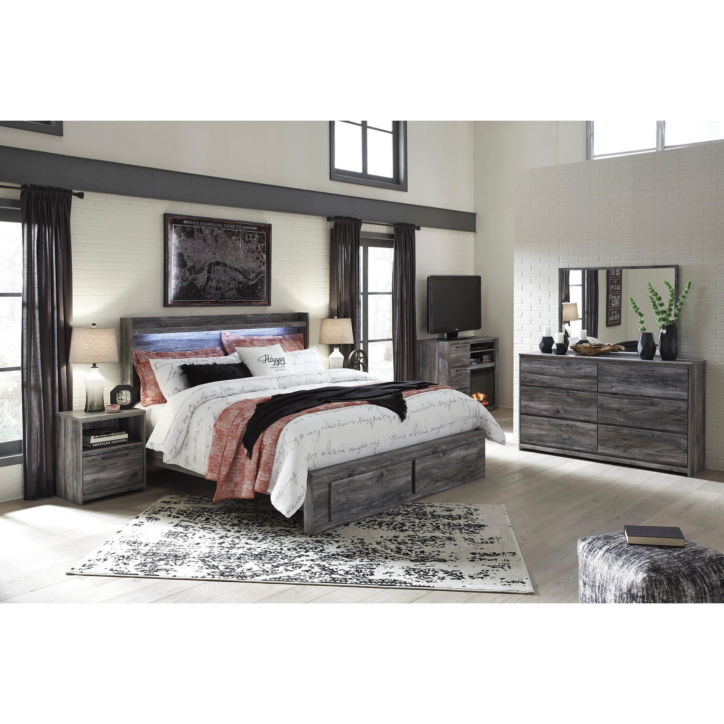  Signature Design by Ashley Baystorm 1-Drawer Nightstand B221-91 IMAGE 16