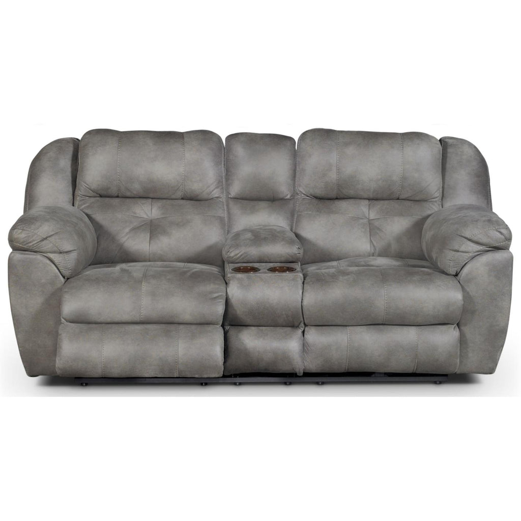Catnapper Ferrington Power Reclining Fabric and Leather Look Loveseat 761899 1300-28 IMAGE 1
