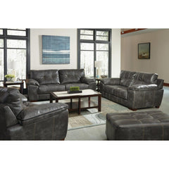 Jackson Furniture Hudson Fabric and Leather Look Ottoman 4396-10 1152-78/1252-78 IMAGE 4