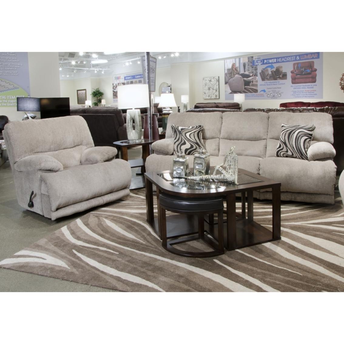  Catnapper Jules Rocker Fabric Recliner 2200-2 1724-18 IMAGE 2