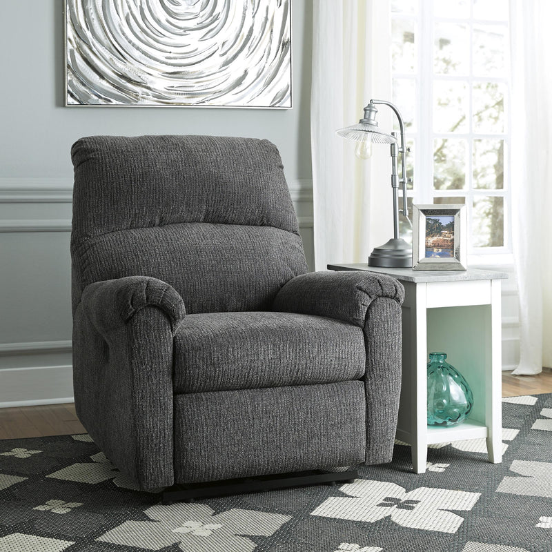Signature Design by Ashley McTeer Power Fabric Recliner 7591006 IMAGE 4
