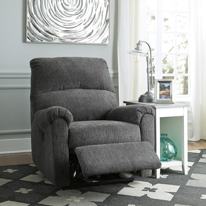 Signature Design by Ashley McTeer Power Fabric Recliner 7591006 IMAGE 5