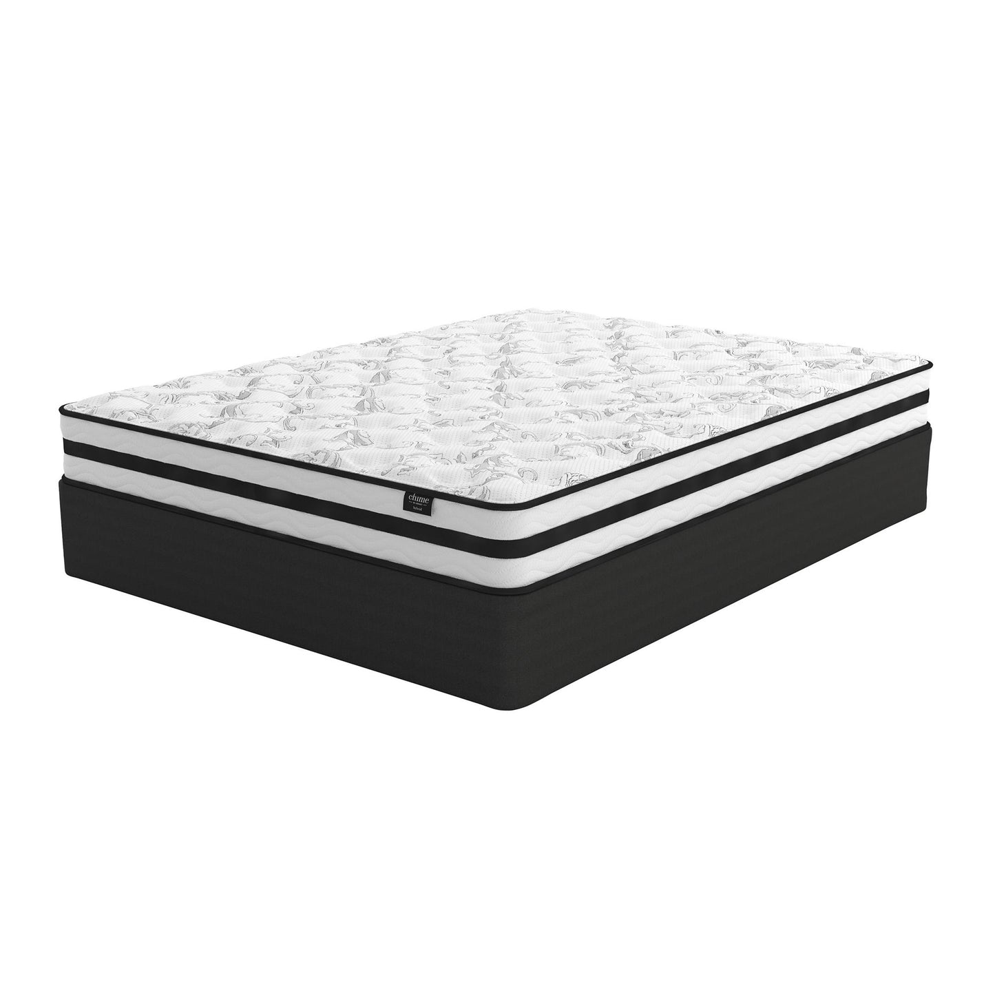  Sierra Sleep 8 Inch Chime Innerspring M69531 Queen Mattress IMAGE 2