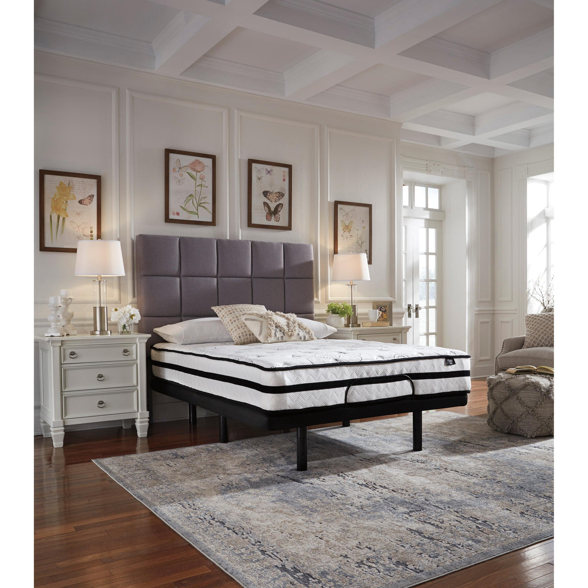  Sierra Sleep Chime 10 Inch Hybrid M69621 Full Mattress IMAGE 13