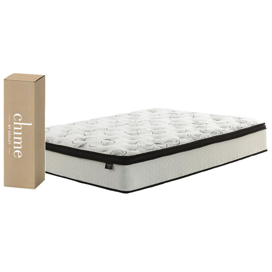  Sierra Sleep Chime 12 Inch Hybrid M69731 Queen Mattress IMAGE 1