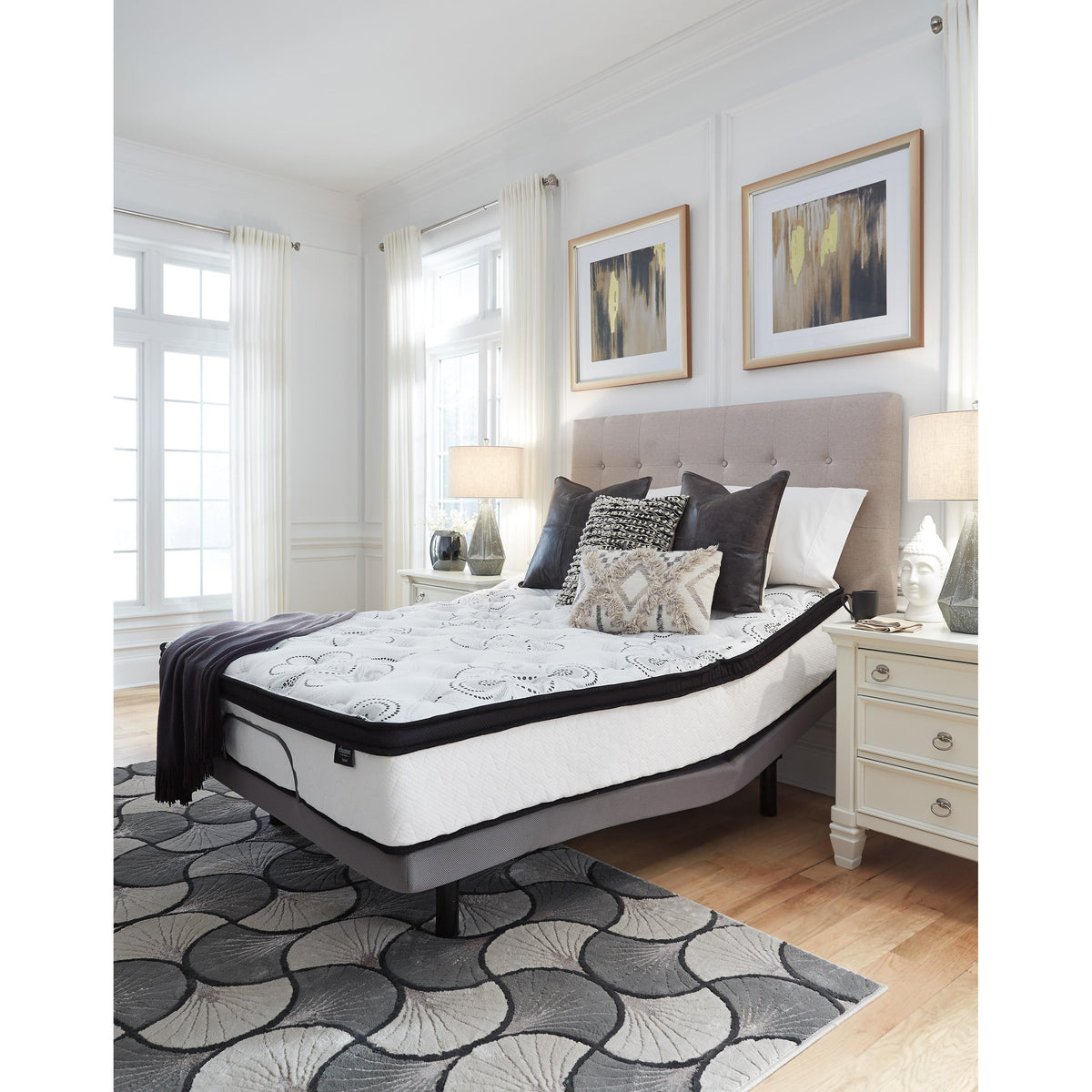  Sierra Sleep Chime 12 Inch Hybrid M69731 Queen Mattress IMAGE 14